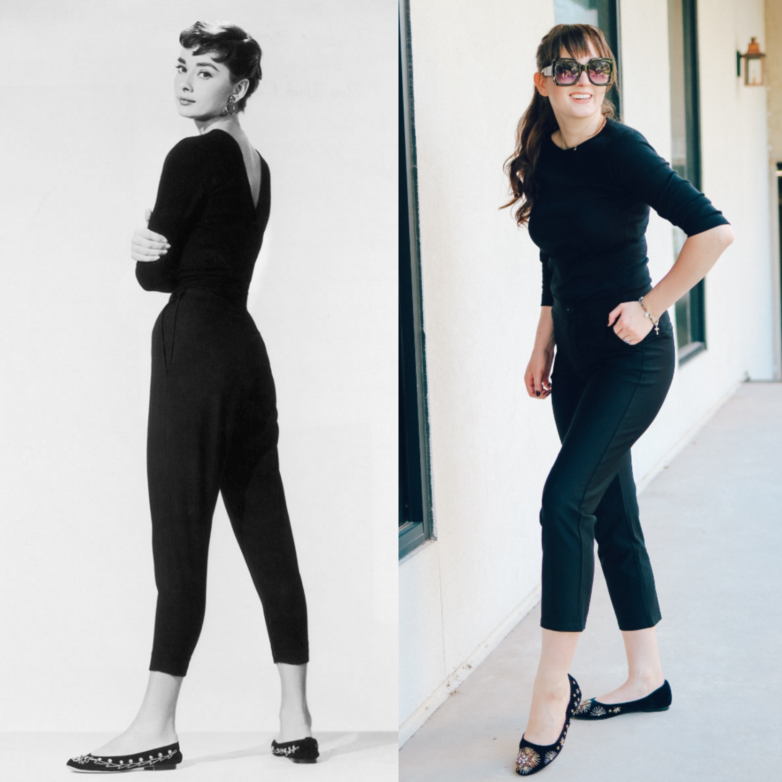 5 Day Style Challenge How To Dress Like Audrey Hepburn Red Rhinestone